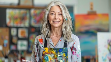 Free Artist in Studio Image - Artist, Studio, Paint | Download at StockCake