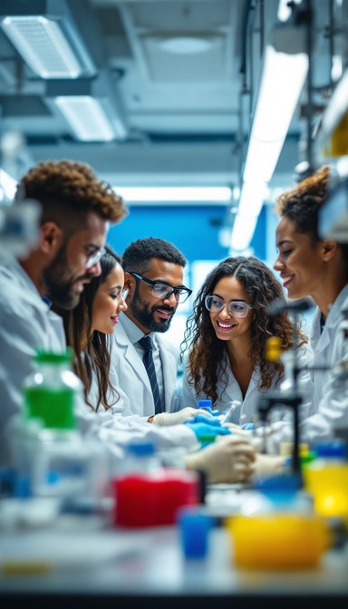 Sharing A Lab Free Scientists Share Discovery Image - Science, Laboratory, Research ...