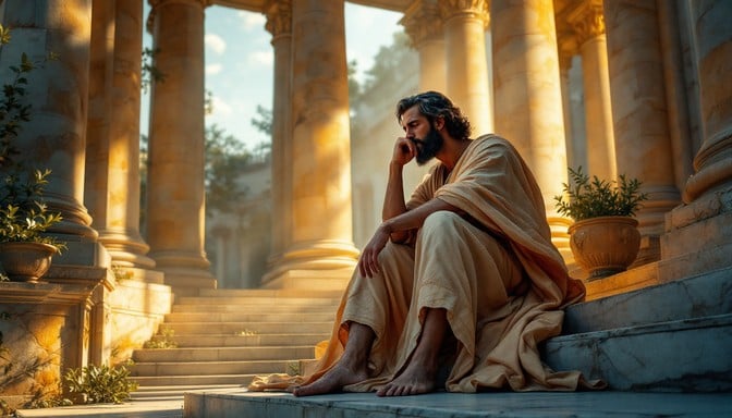 Free Ancient Wisdom Contemplated Image | Download at StockCake