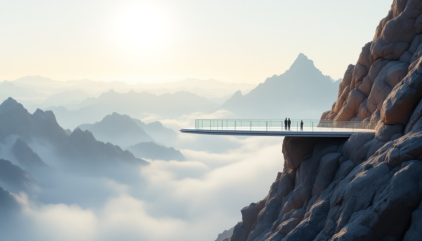Free Above Cloud Platform Image - Mountains, Platform, Observation ...