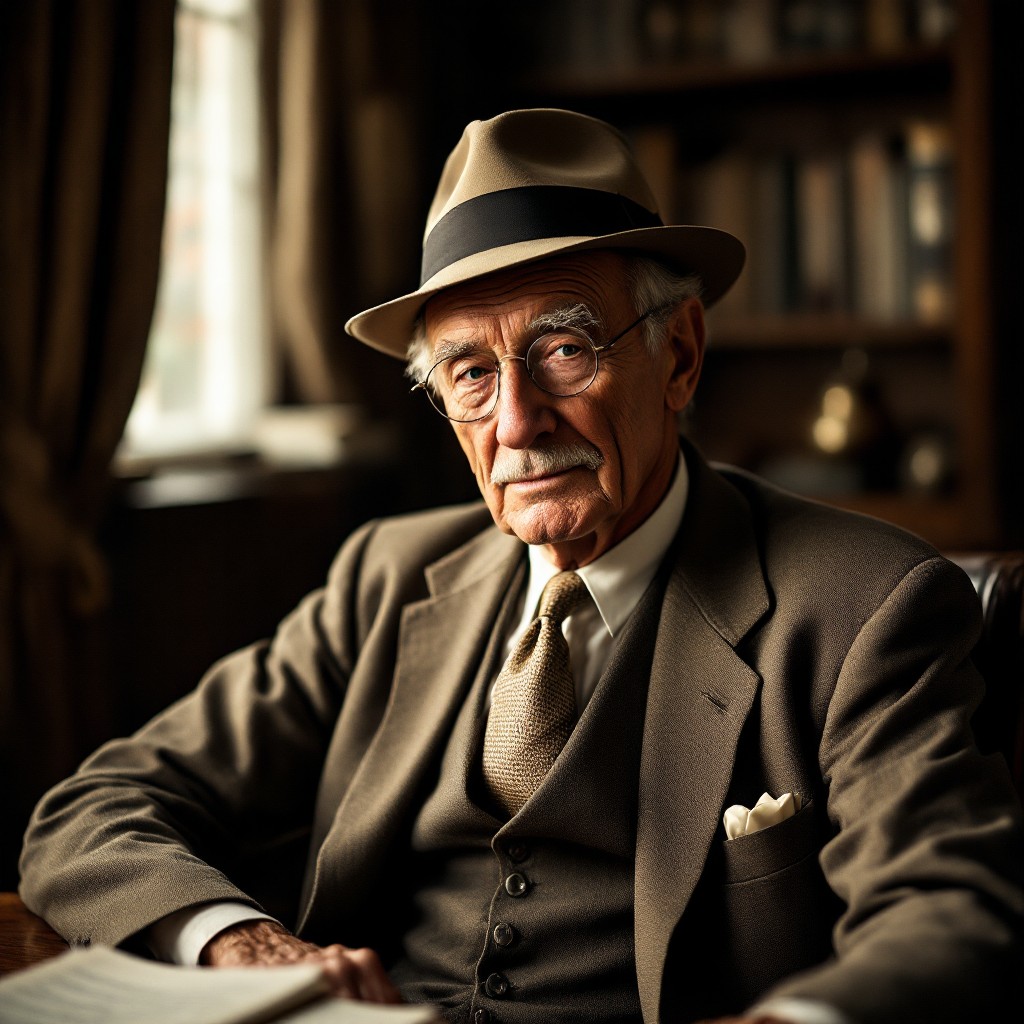 Free Vintage Distinguished Portrait Image - Vintage, Portrait, Fedora ...