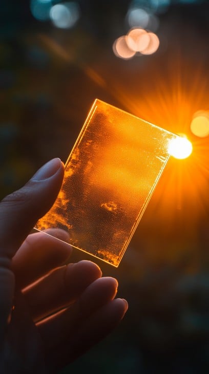 Free Sunlit glass rectangle Image - Sunset, Glass, Hand | Download at ...
