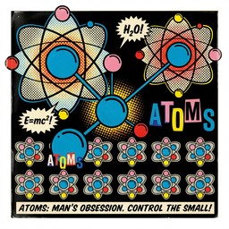 Free Atomic Pop Art Image - Atoms, Molecules, Popart | Download at ...