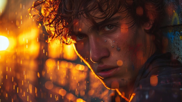 Free Intense Dramatic Gaze Image | Download at StockCake