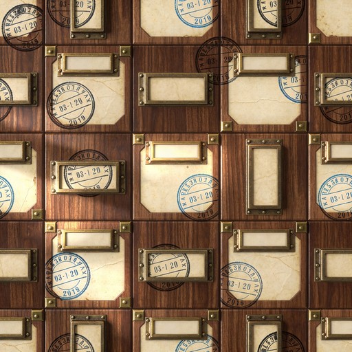 Free Vintage Library Pattern Image - Vintage, Library, Pattern ...