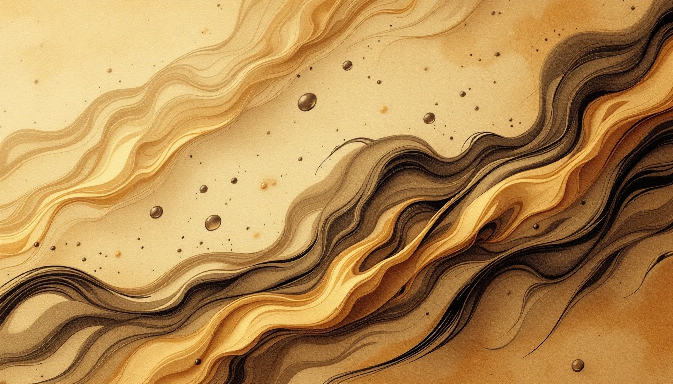 Free Golden Waves Flow Photo - Abstract, Flowing, Golden | Download at ...