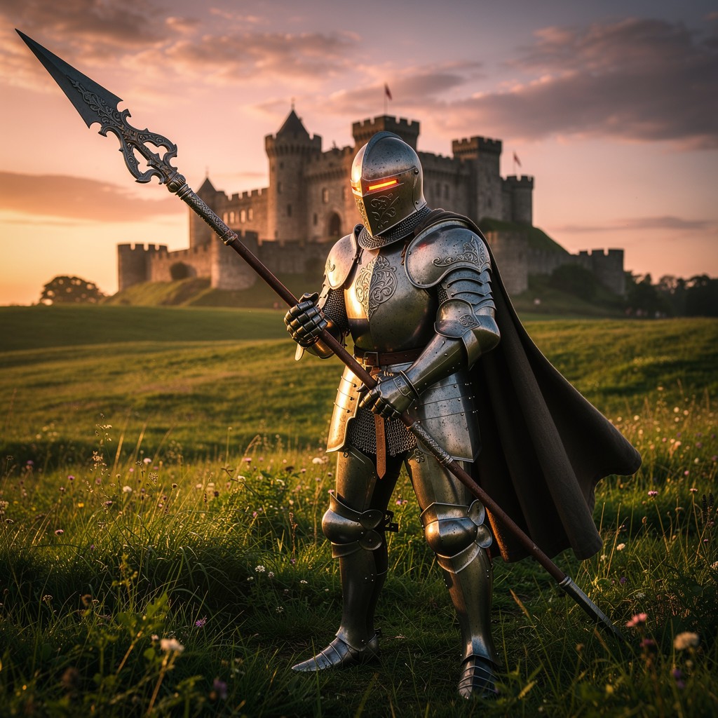 Free Knight Awaits Battle Image - Knight, Armor, Medieval | Download at ...