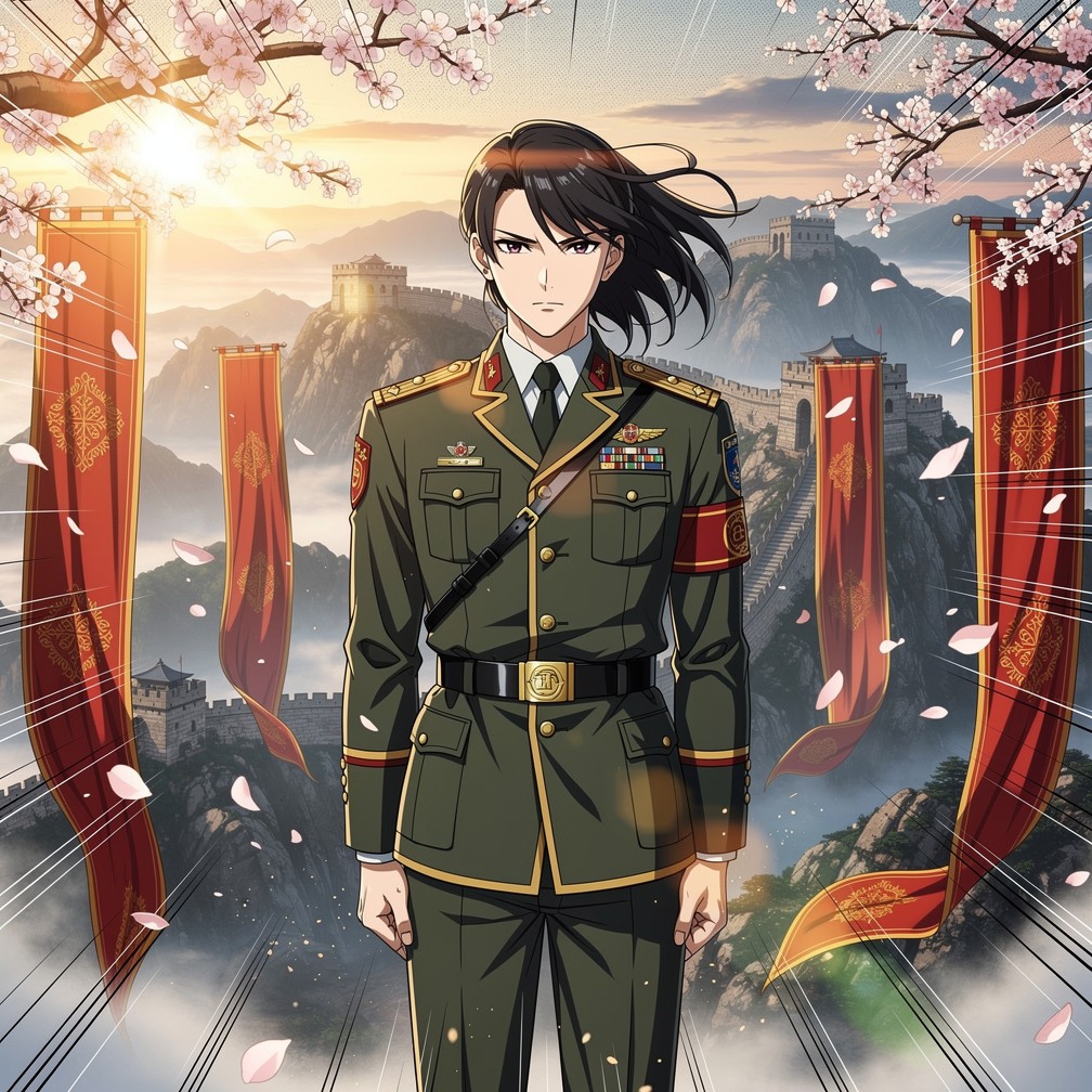 Free Soldier Standing Guard Image - Anime, Manga, Illustration ...