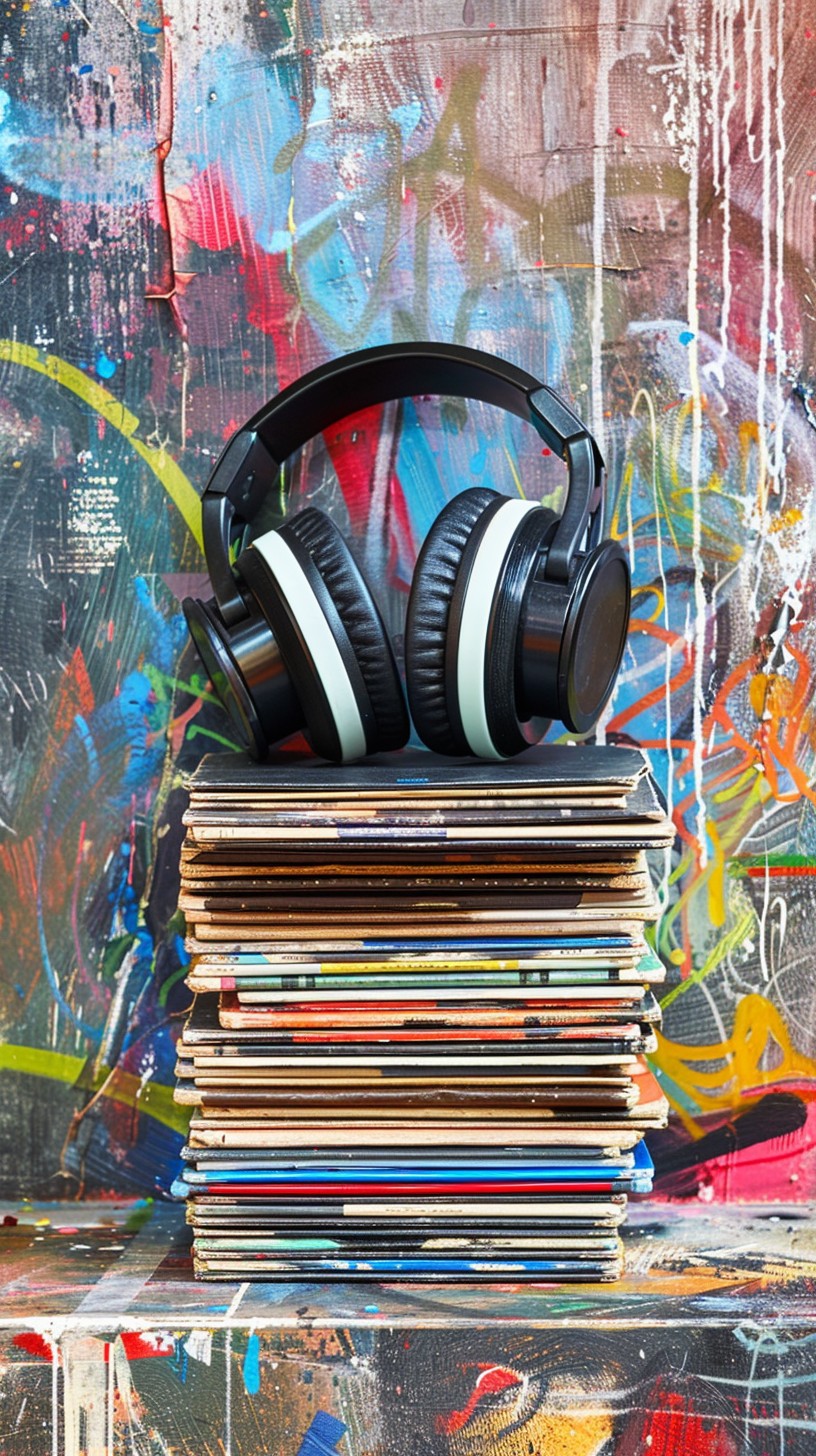 Music Artf Free Music Meets Art Photo - Music, Art, Headphones | Download at StockCake