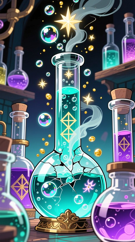 Free Magical Potion Bottles Image - Anime, Manga, Potion | Download at ...