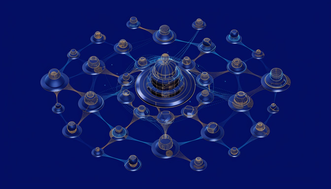 Free Connected Network Design Image - Network, Nodes, Connections ...