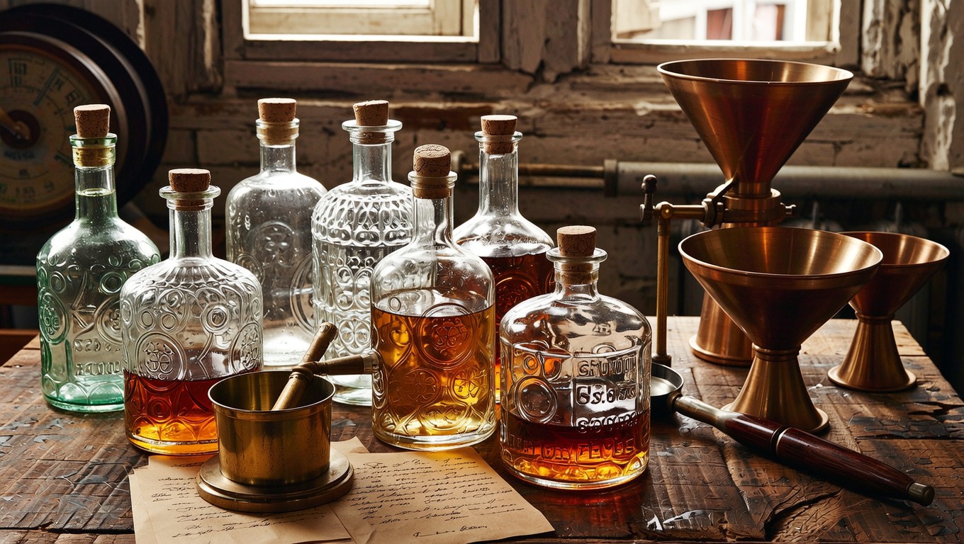 Free Vintage Beverage Craftsmanship Image - Vintage, Beverage, Bottles ...