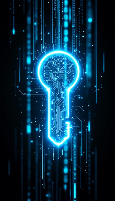 Free Digital Security Illuminated Image - Cybersecurity, Digital, Key ...