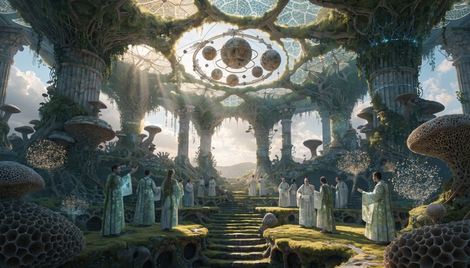 Free Ancient Future Debate Image - Solarpunk, Philosophers ...