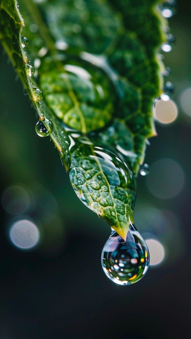 Free Nature's Water Jewel Image - Raindrop, Water, Leaf | Download at ...