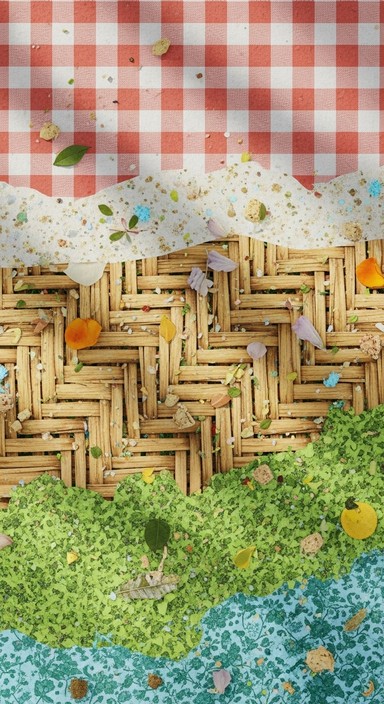 Picnic Pattern Texture Free Outdoor Picnic Setup Image - Outdoor, Picnic, Ball | Download at ...