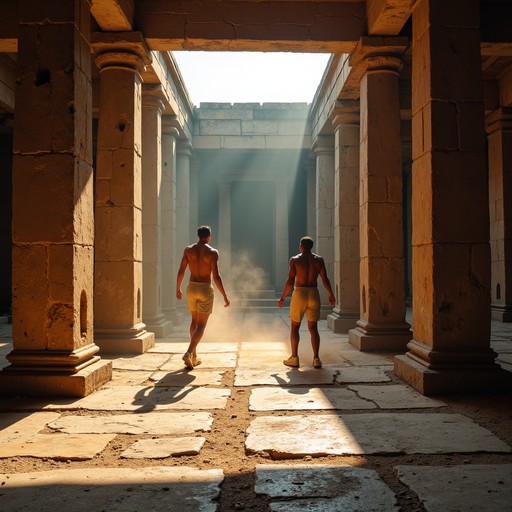 Free Ancient Athletic Training Image - Ancient, Greek, Athletes ...