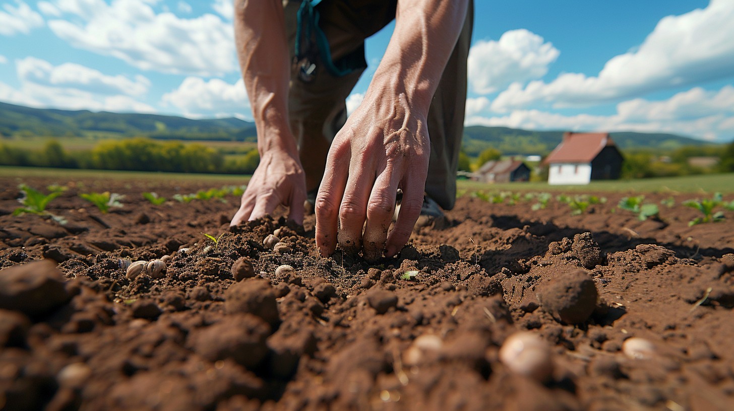 Free Planting in soil Image - Planting, Soil, Hands | Download at StockCake