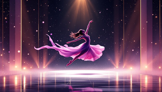 Free Dancer in Flight Image - Dance, Ballet, Leap | Download at StockCake