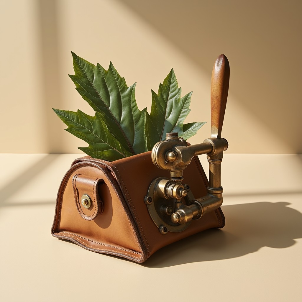 Free Vintage Botanical Container Image - Vintage, Botanical, Leather ...