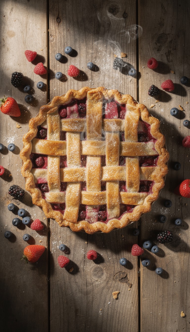 Berry Pie Color Free Homemade Berry Pie Image - Pie, Berry, Dessert | Download at StockCake