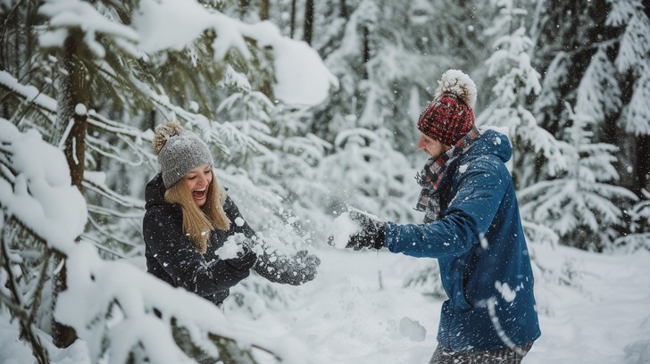 Free Snowball Fight Fun Image - Winter, Snowball, Fun | Download at ...