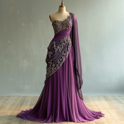 Free Elegant Evening Gown Image - Fashion, Elegance, Purple | Download ...