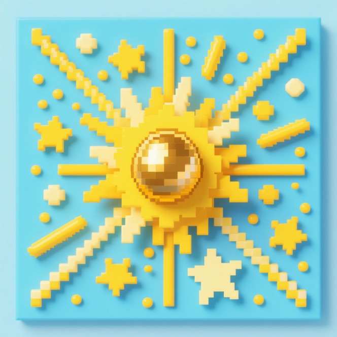 Free Radiant Yellow Explosion Image | Download at StockCake