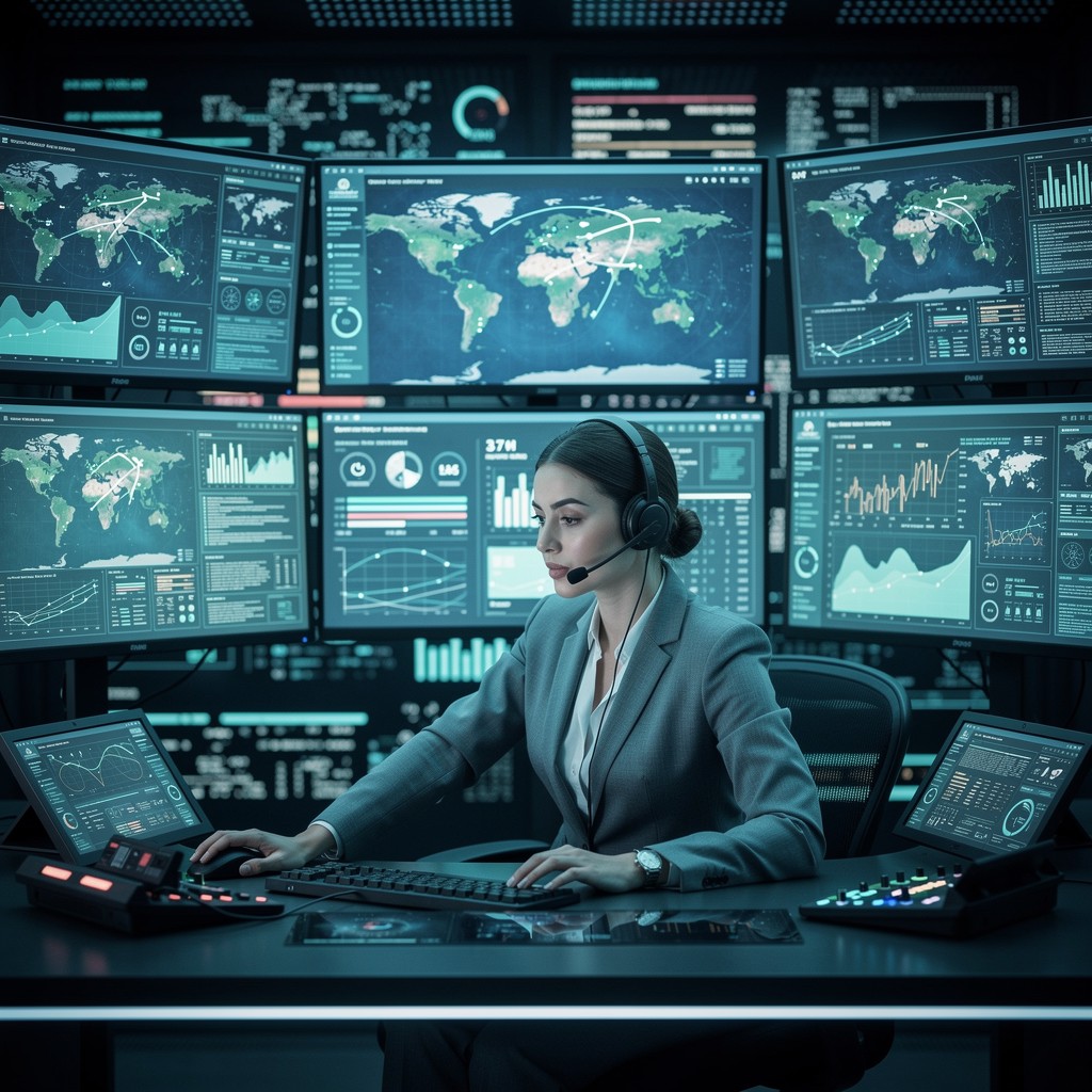 Free Digital Command Center Image - Technology, Woman, Professional ...