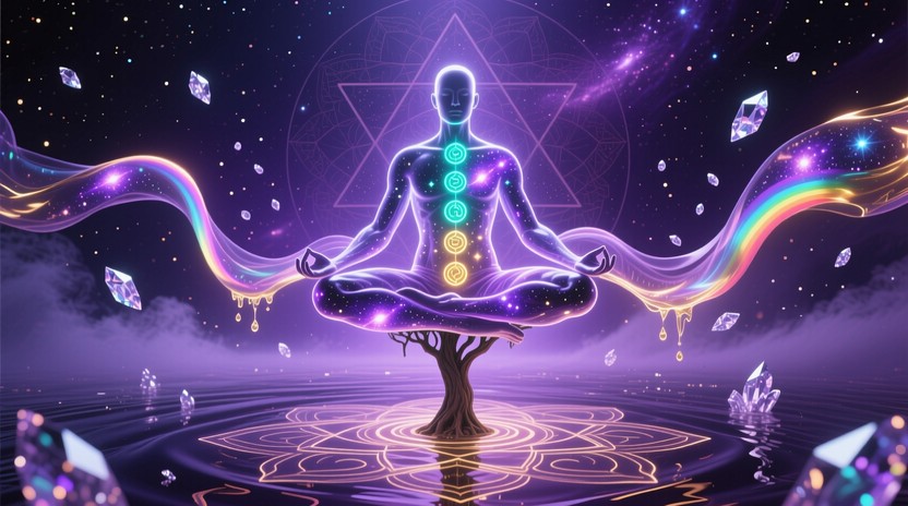 Free Cosmic Chakra Meditation Image - Meditation, Yoga, Chakra ...