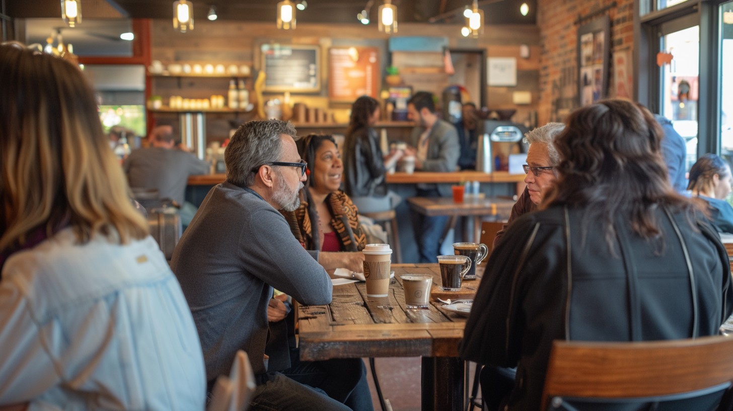 Simply Social Free Cafe Social Scene Image - Cafe, Coffee, Conversation | Download at ...