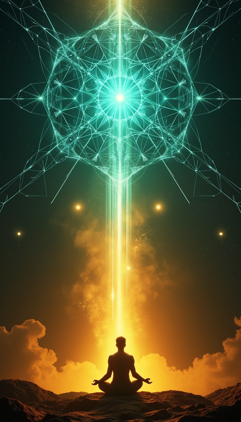 Free Divine Matrix Awakening Image - Meditation, Cosmic, Sacred ...