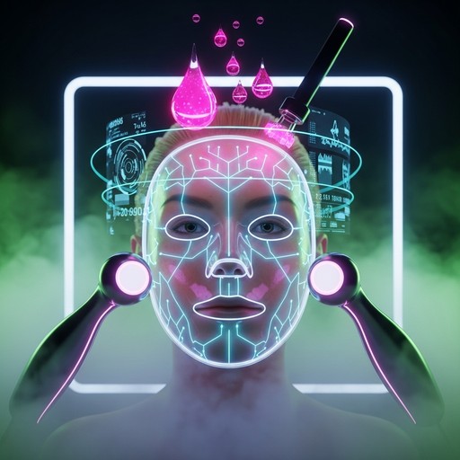 Pyropunk Cosmetics Free Cyber Beauty Revolution Image - Cyberpunk, Futuristic, Skincare ...
