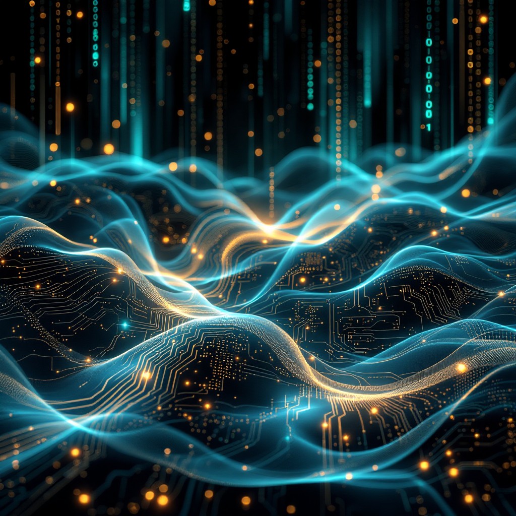 Free Digital Waves Flow Photo - Digital, Waves, Technology | Download ...