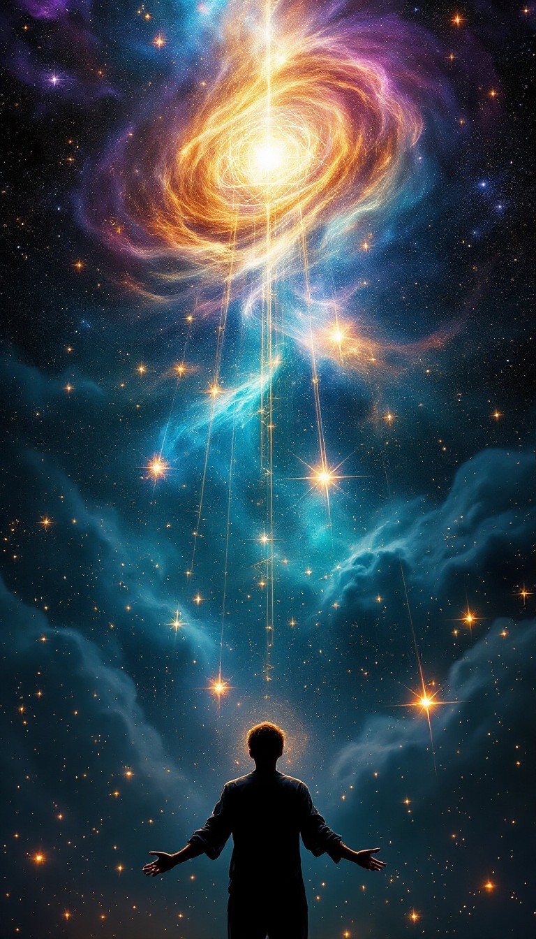 Free Cosmic Human Connection Image - Cosmic, Spiritual, Nebula ...