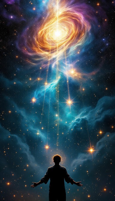 Free Cosmic Human Connection Image - Cosmic, Spiritual, Nebula ...