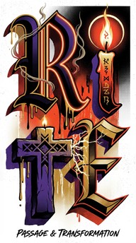 Free Sacred Typography Art Image - Typography, Lettering, Ritual ...