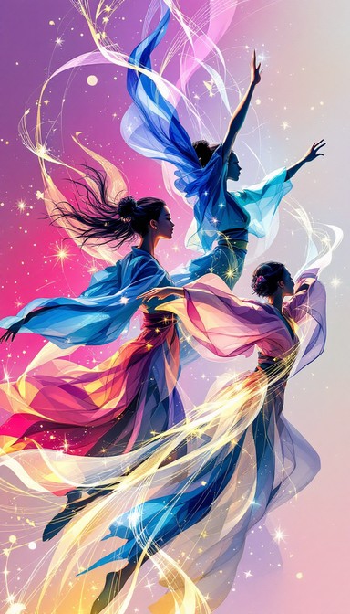 Download Ethereal Dancing Spirits Image - Dance, Ethereal, Anime ...