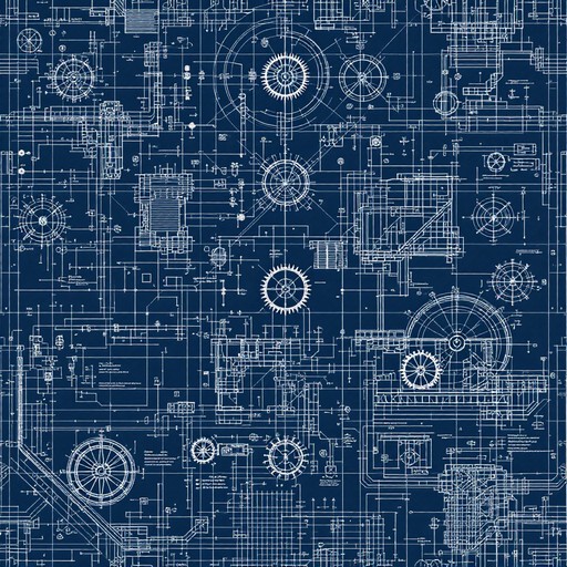 Gridlines Engineering Example Free Technical Blueprint Pattern Image - Blueprint, Technical ...