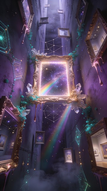 Free Floating Cosmic Frames Image - Surreal, Fantasy, Portal | Download ...