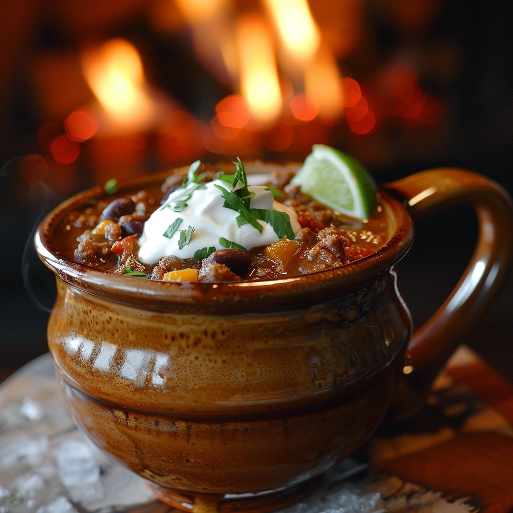 Free Cozy Chili Delight Image - Chili, Bowl, Sour Cream | Download at ...