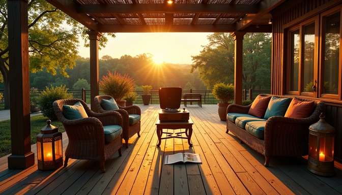 Free Sunset deck paradise Image - Sunset, Deck, Patio | Download at ...