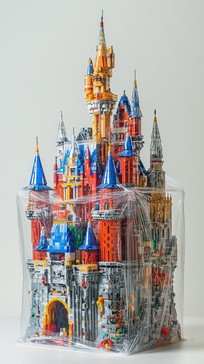 Castle Wizard Pvc Free Plastic-wrapped Castle Model Image - Castle, Model, Plastic ...