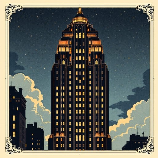 Free Deco Tower Twilight Photo Architecture Skyscraper Tower free-deco-tower-twilight-photo-architecture-skyscraper-tower