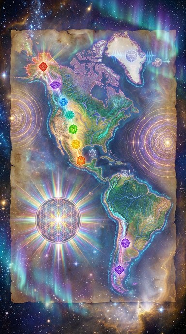 Free Continental Chakra Map Image - Chakra, Energy, Spiritual ...