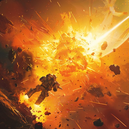 Free Explosive Space Battle Image - Space, Explosion, Astronaut ...