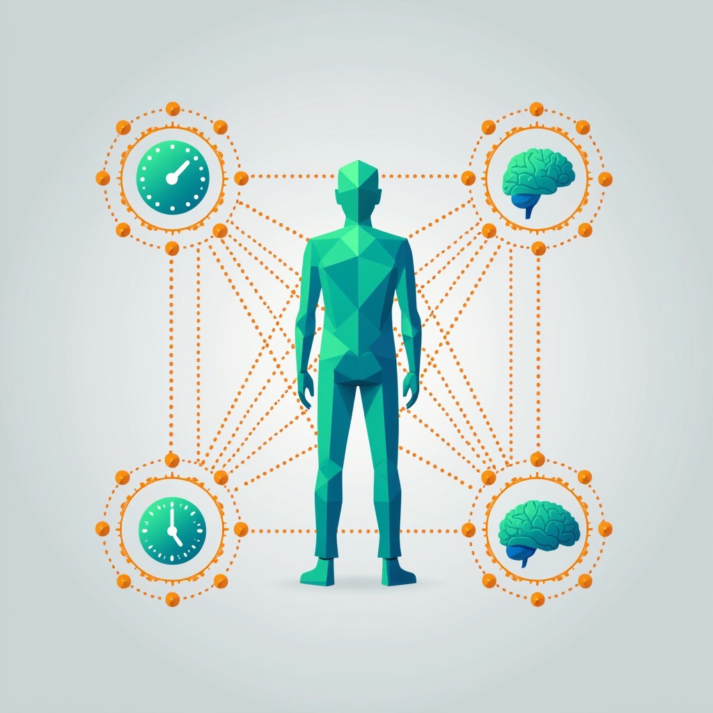 Mind Connection Image Free Mind Body Connection Image - Geometric, Silhouette, Neural ...