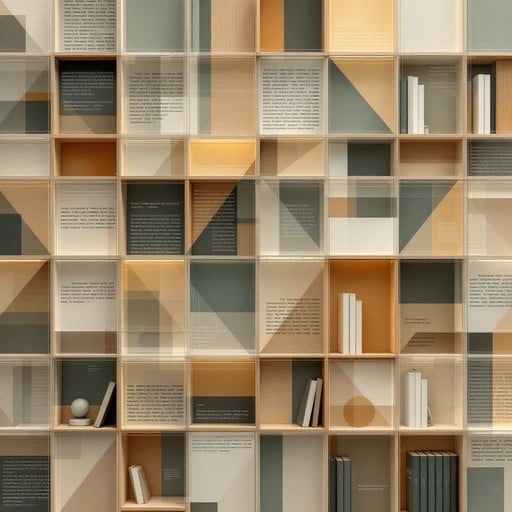 Free Geometric Library Grid Image | Download at StockCake