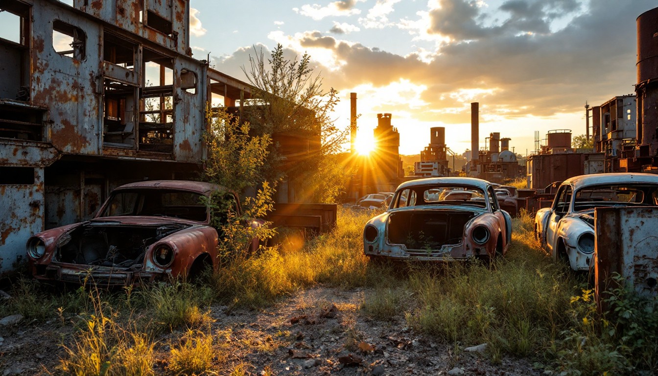 Free Rust Meets Sunset Image - Abandoned, Rusty, Sunset | Download at ...