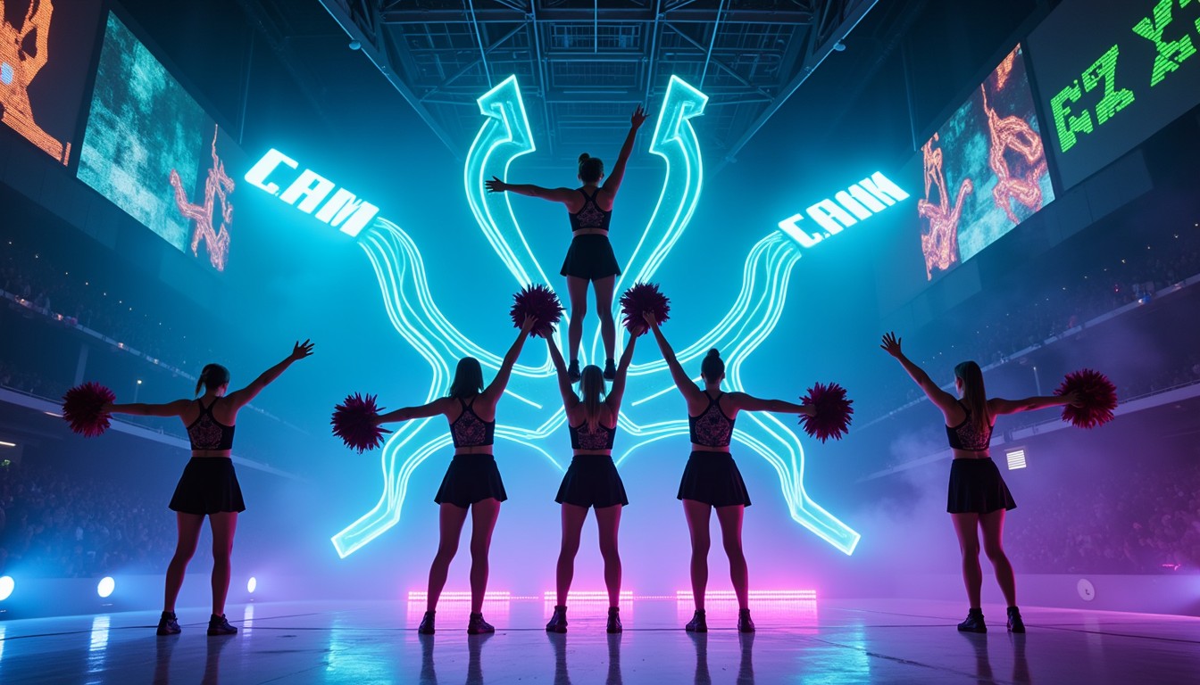 Free Neon Cheer Squad Image - Cheerleaders, Cyberpunk, Neon | Download ...